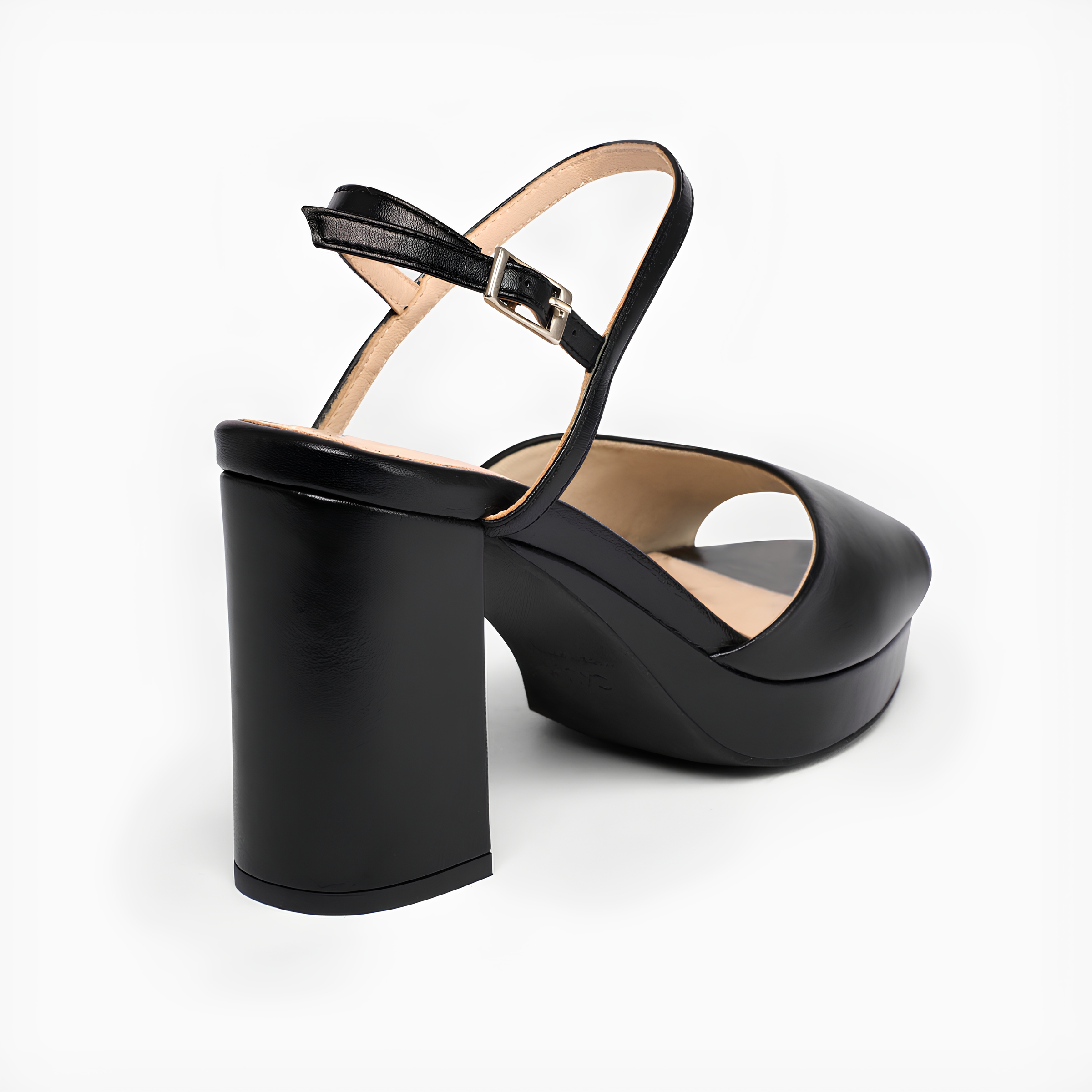 Block Heel Ankle Strap Miia
