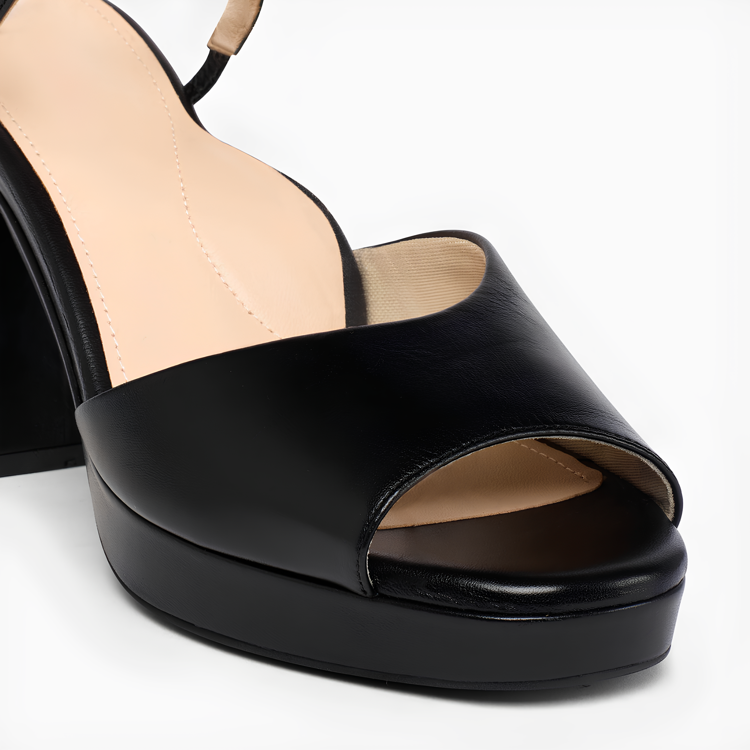 Block Heel Ankle Strap Miia