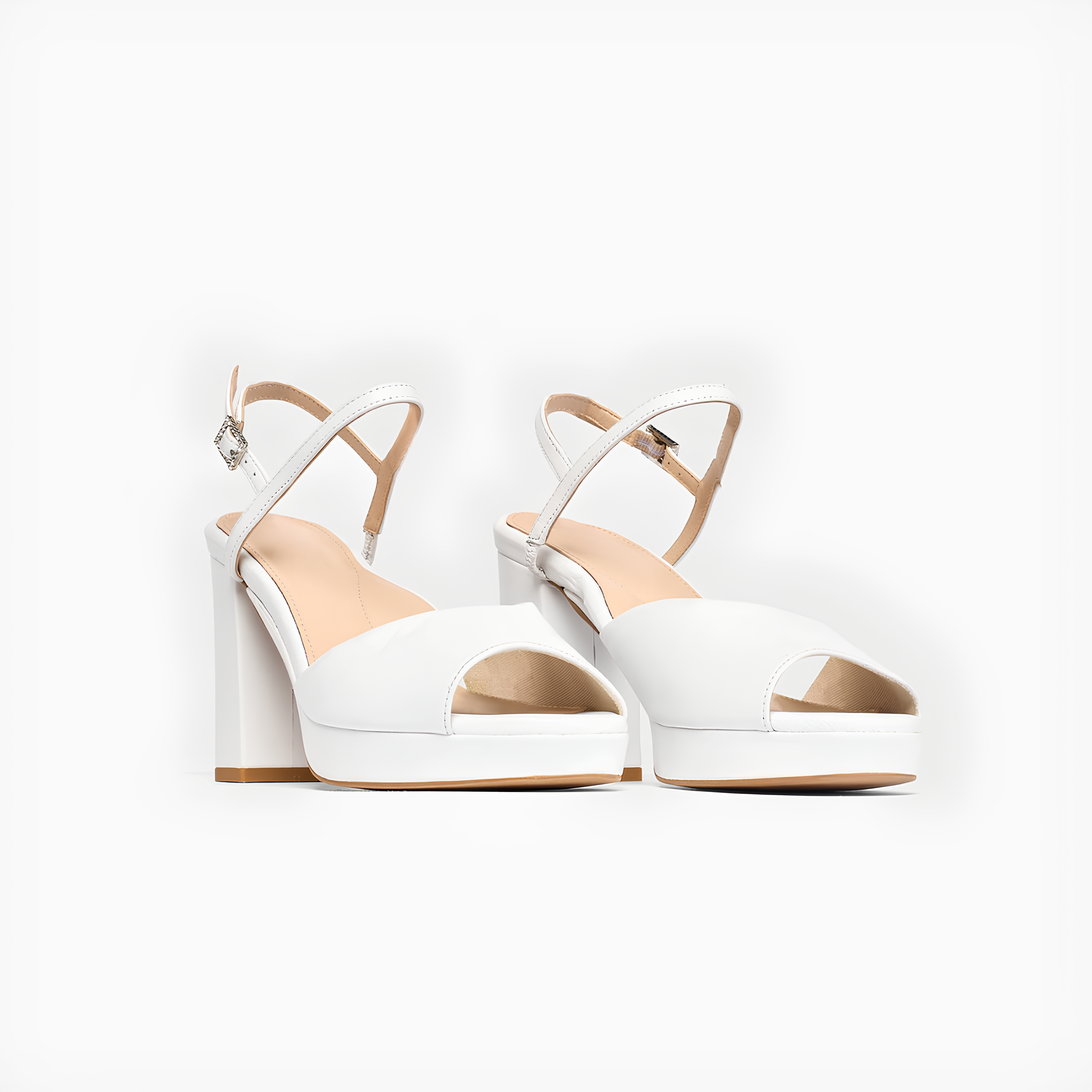 Block Heel Ankle Strap Miia