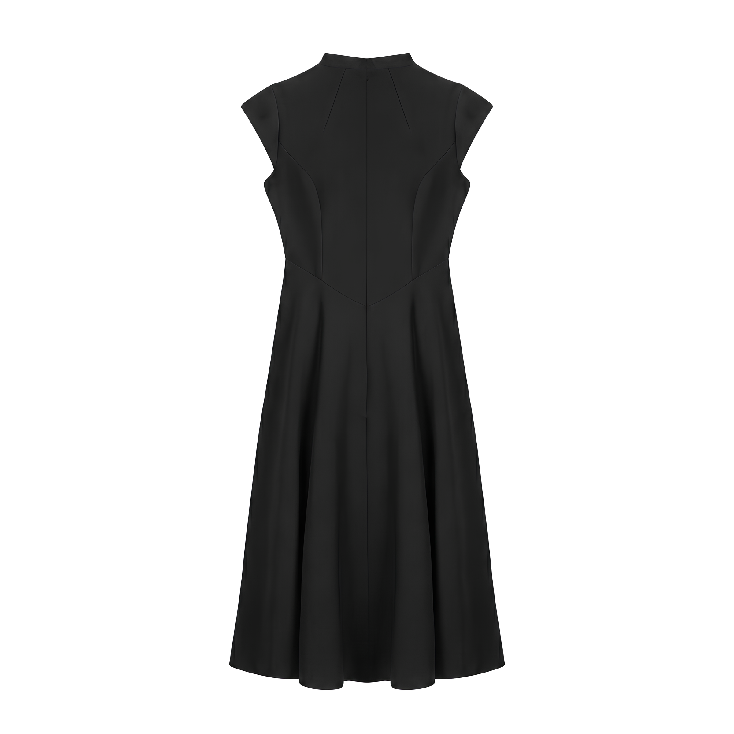 Cap Sleeve Midi Dress Vella