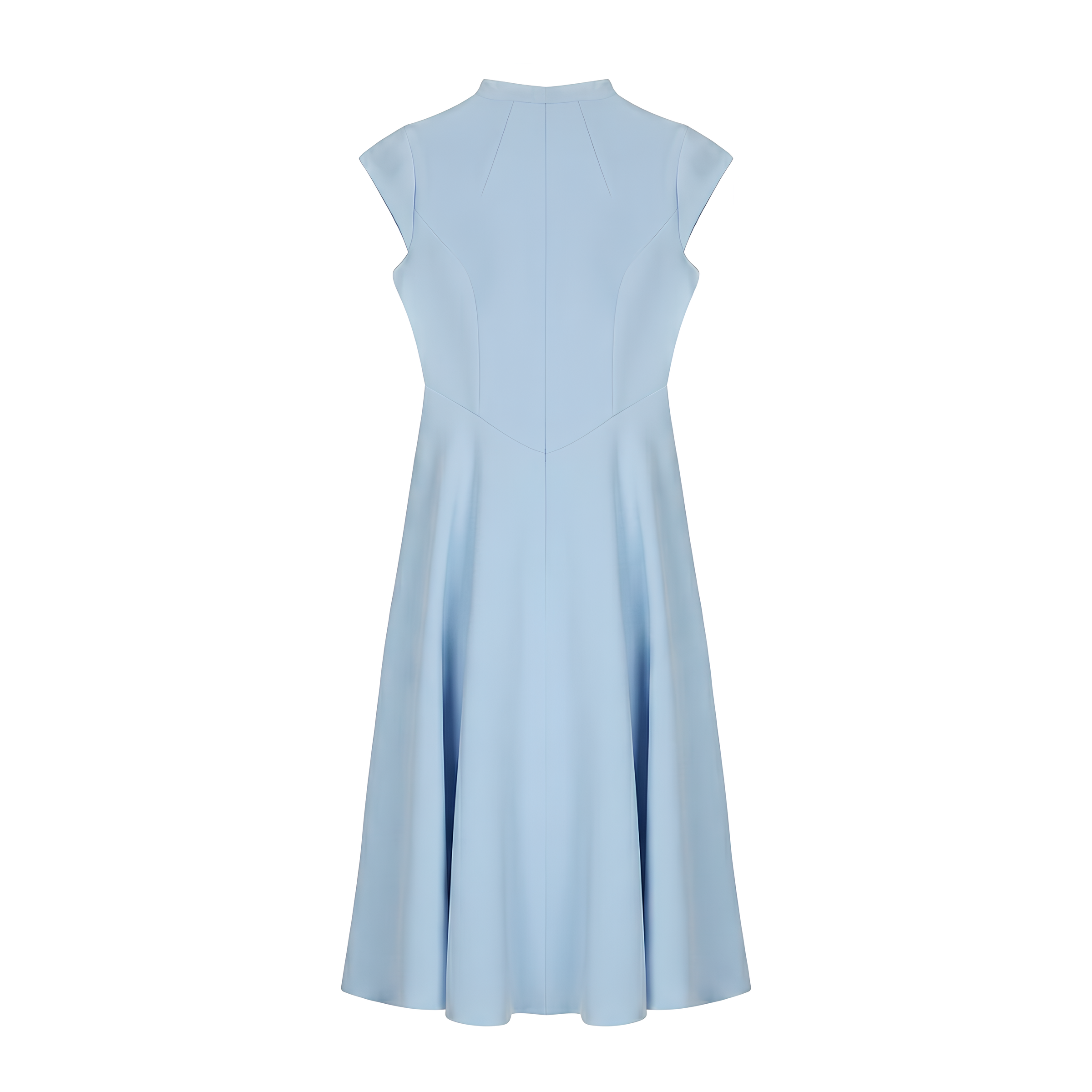 Cap Sleeve Midi Dress Vella