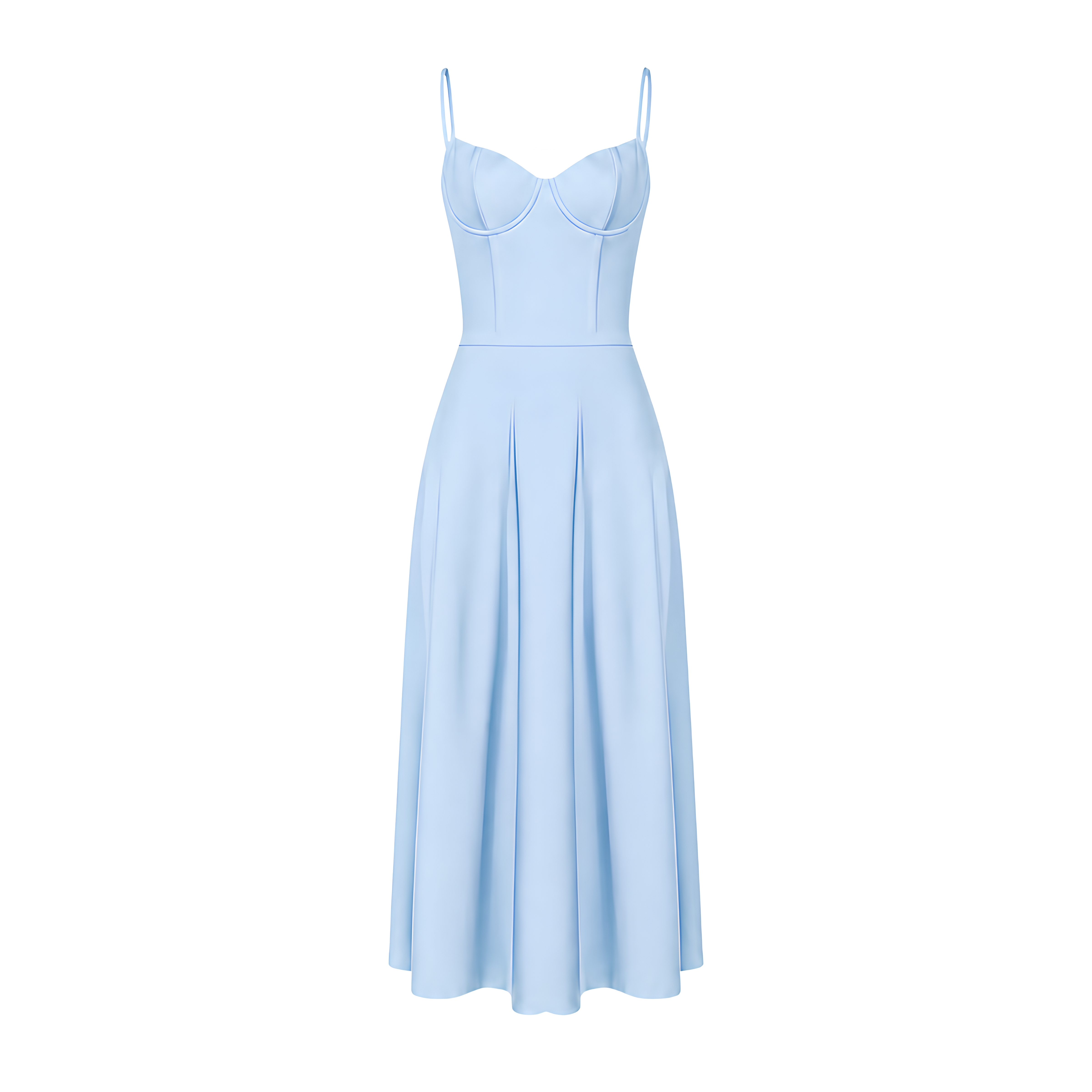 Corset Midi Dress Isolle