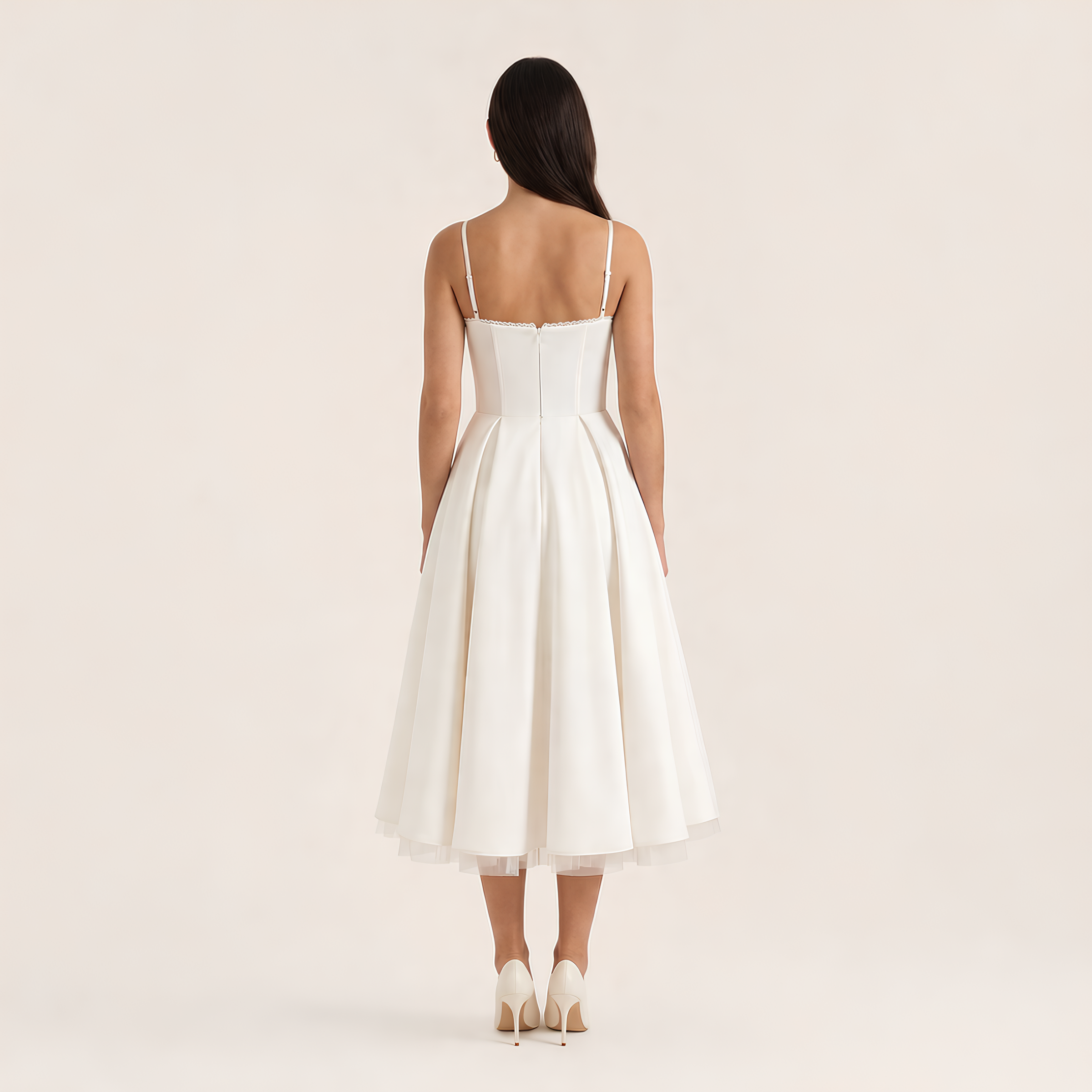 Corset Midi Dress Isolle