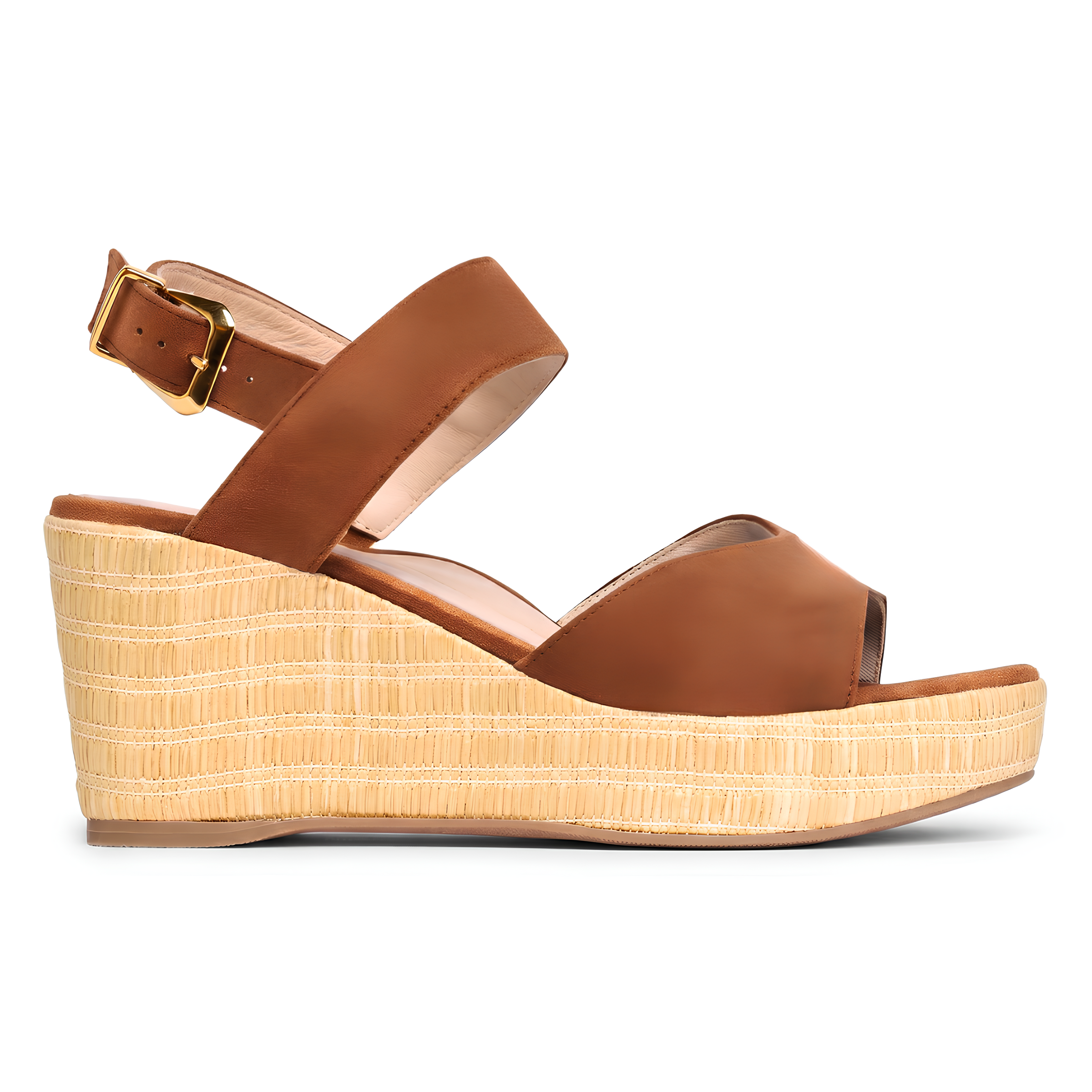 Eloise Navy Suede Wedges