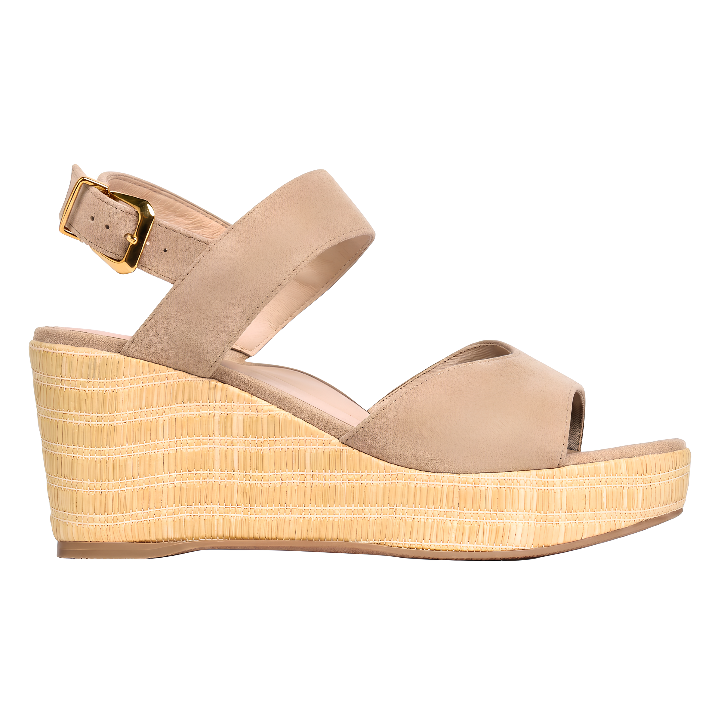 Eloise Navy Suede Wedges
