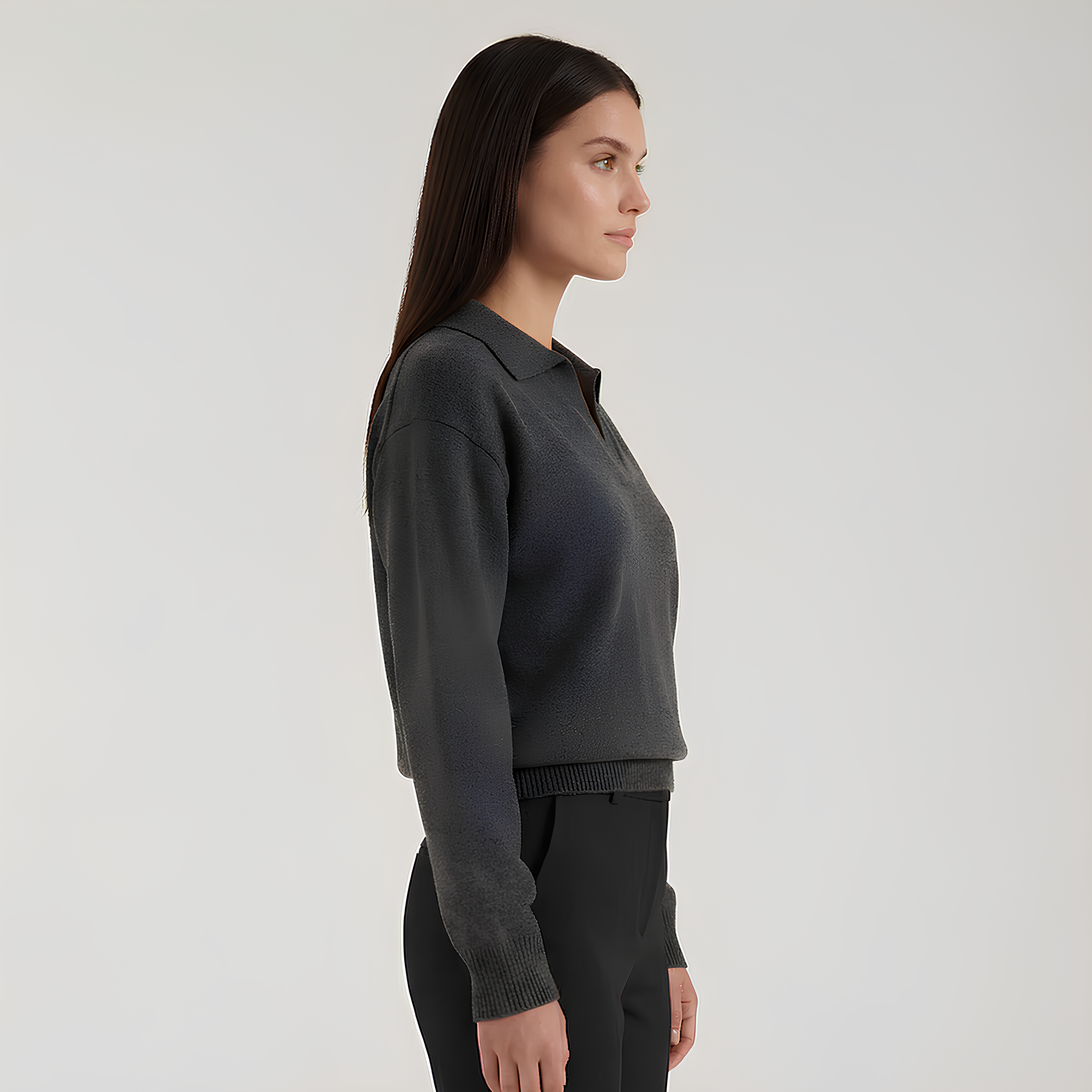 Margaret Polo Knit Sweater