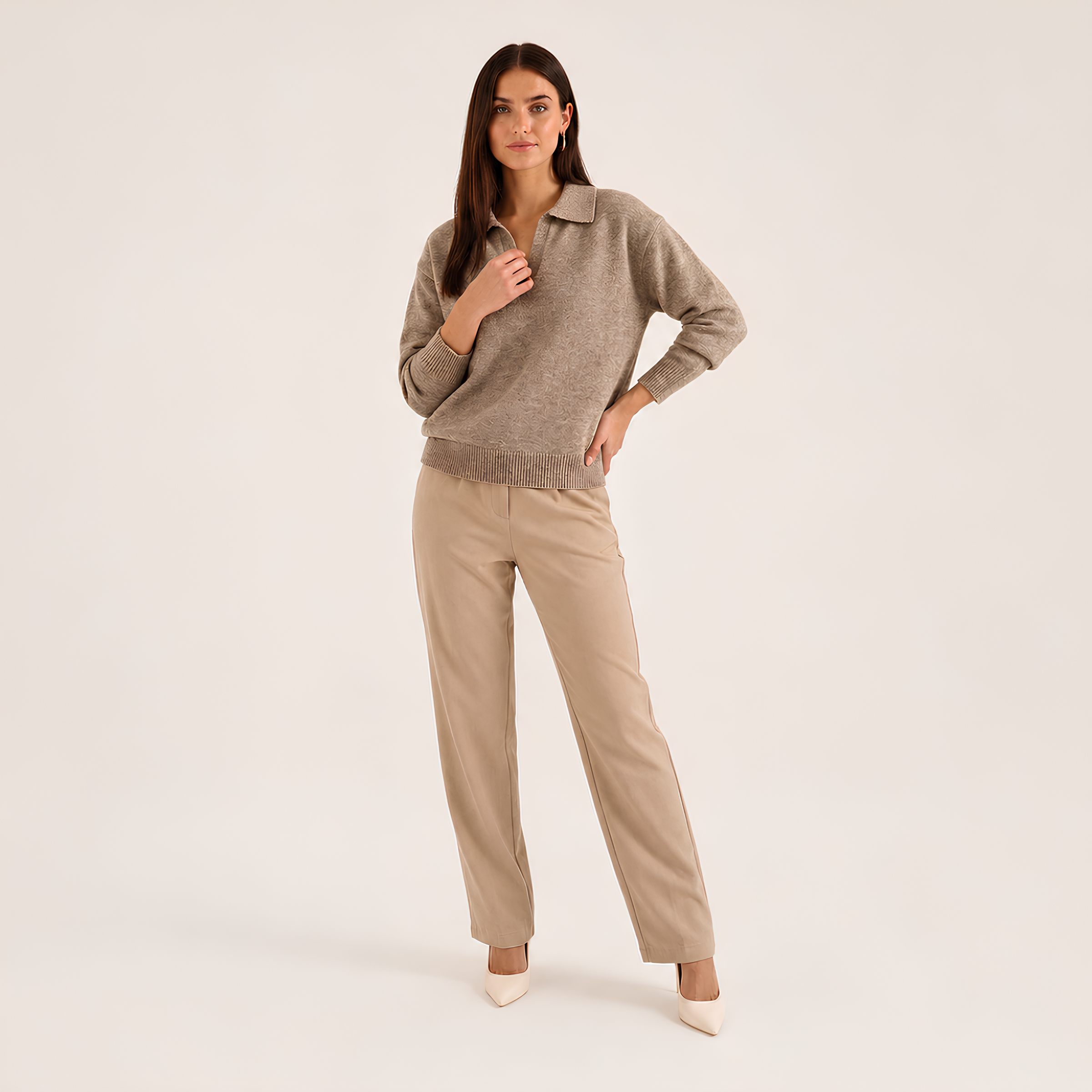Margaret Polo Knit Sweater