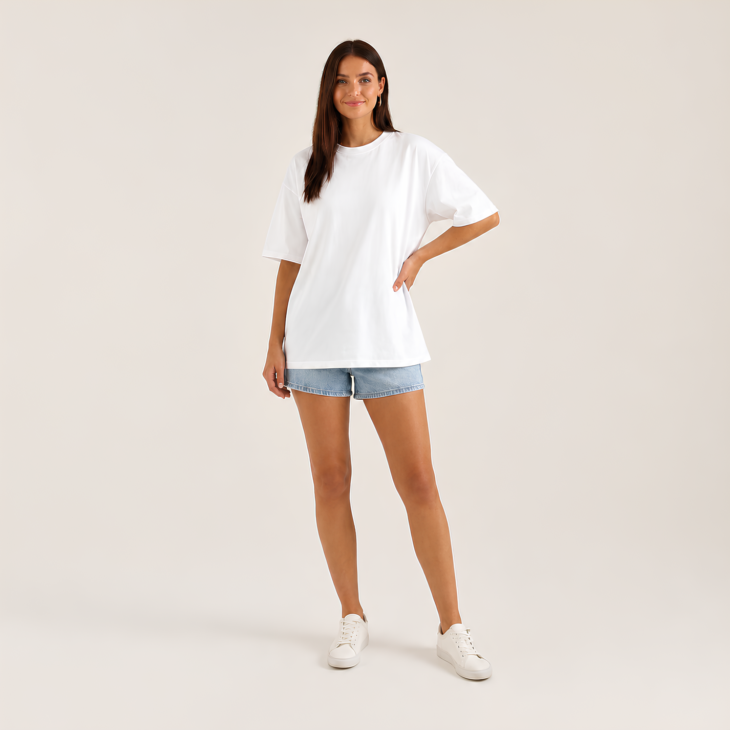 Minimal Cotton T-Shirt Sella