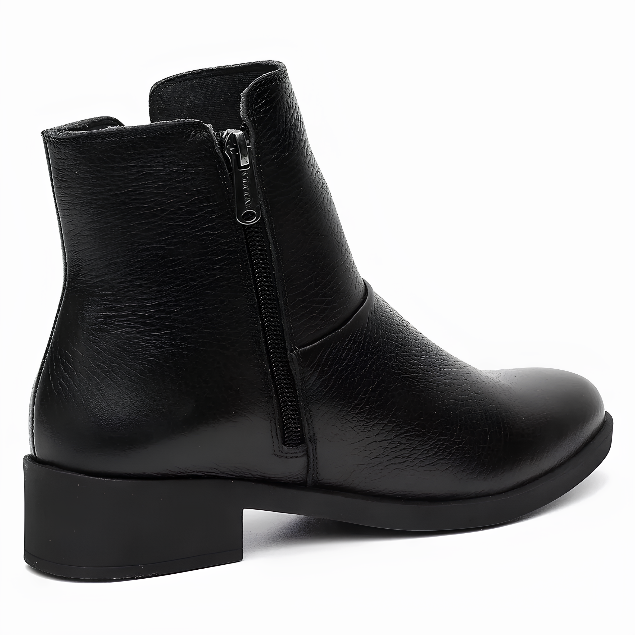Minimal Leather Ankle Boots