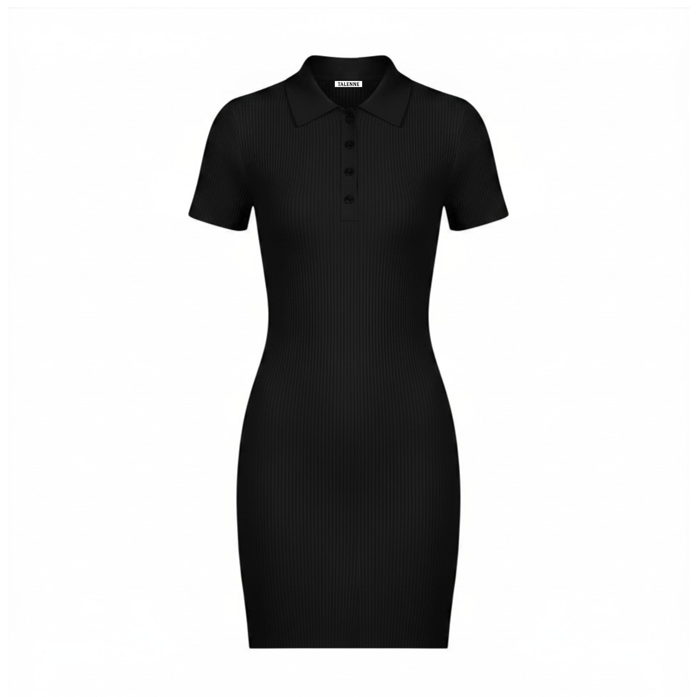 Minimal Polo Mini Dress