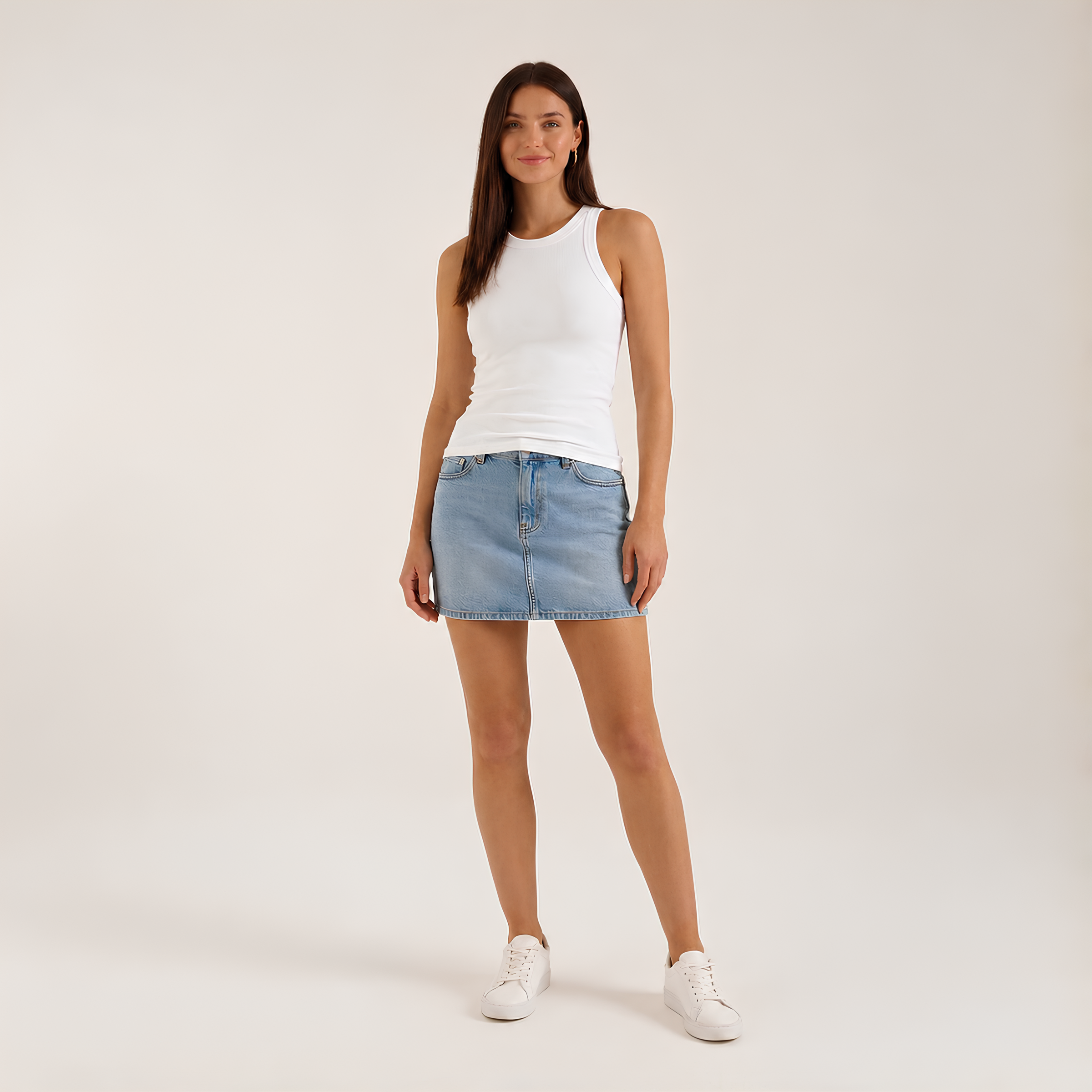 Square Neck Tank Toop