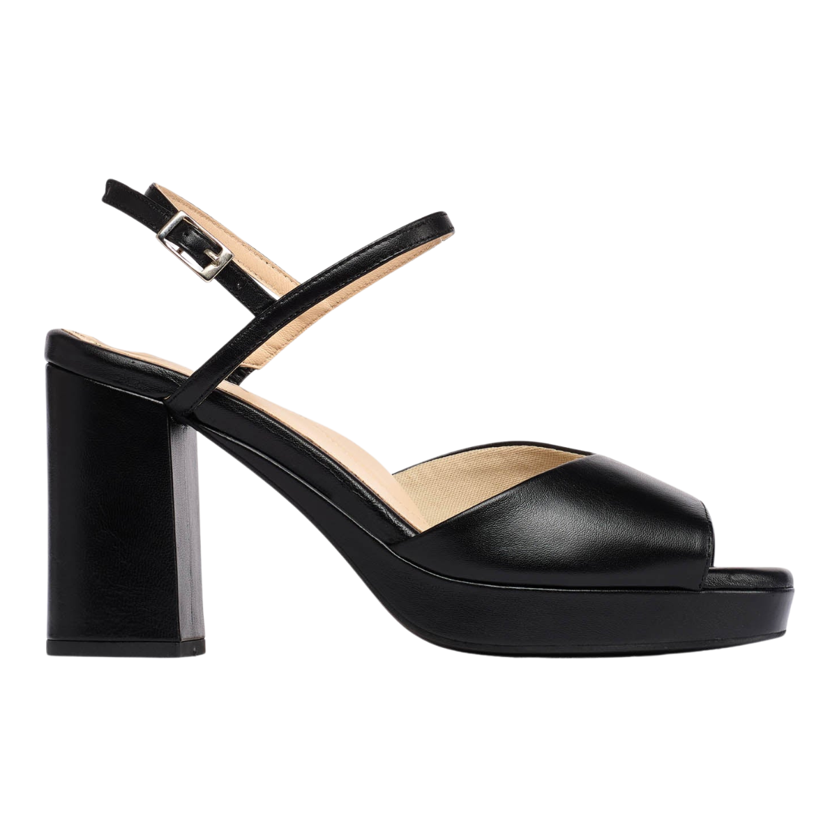 Block Heel Ankle Strap Miia
