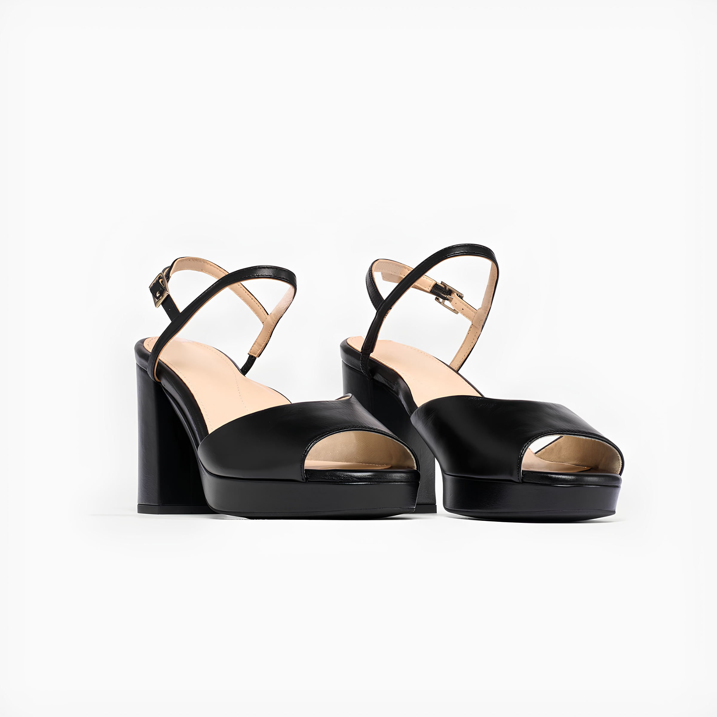 Block Heel Ankle Strap Miia