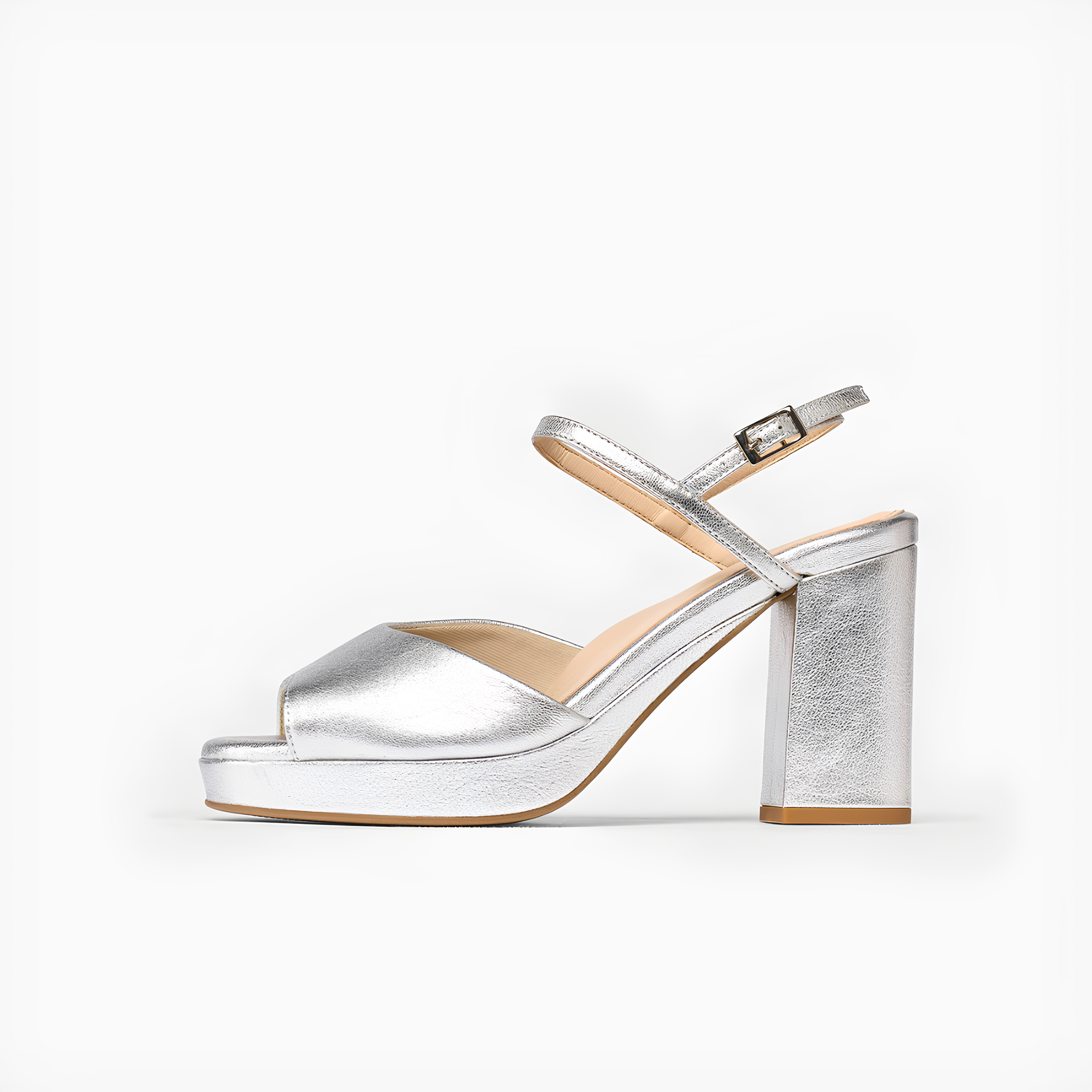 Block Heel Ankle Strap Miia
