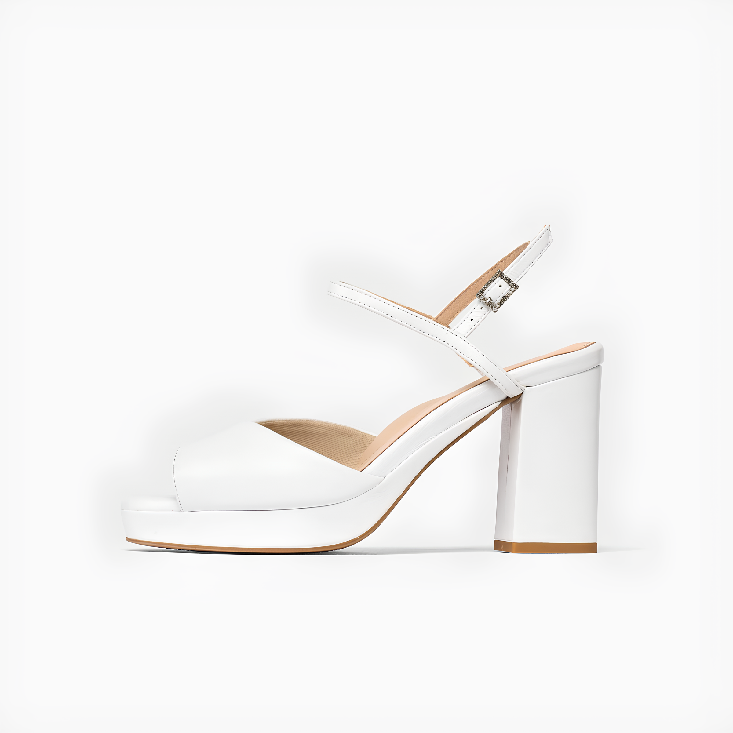 Block Heel Ankle Strap Miia