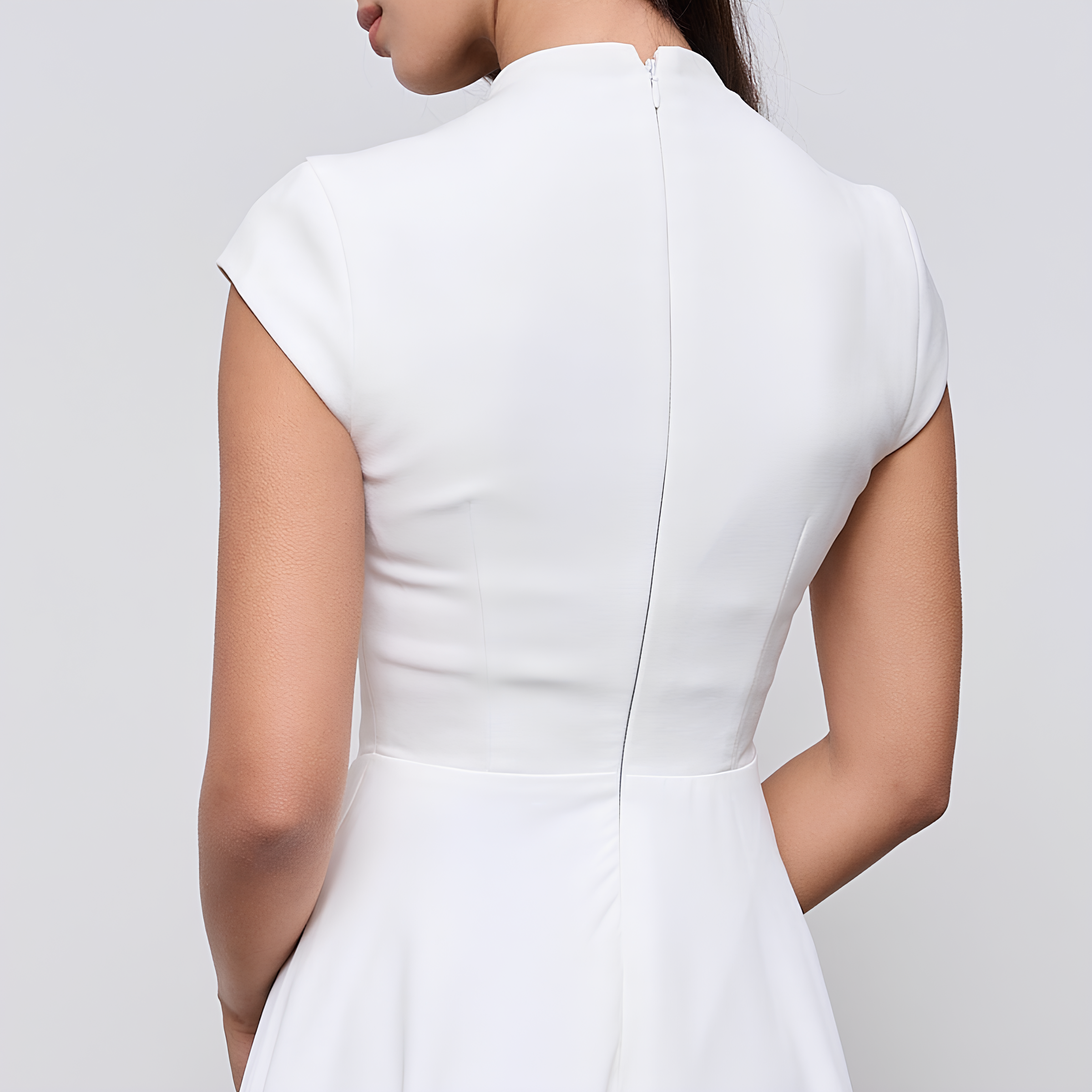 Cap Sleeve Midi Dress Vella