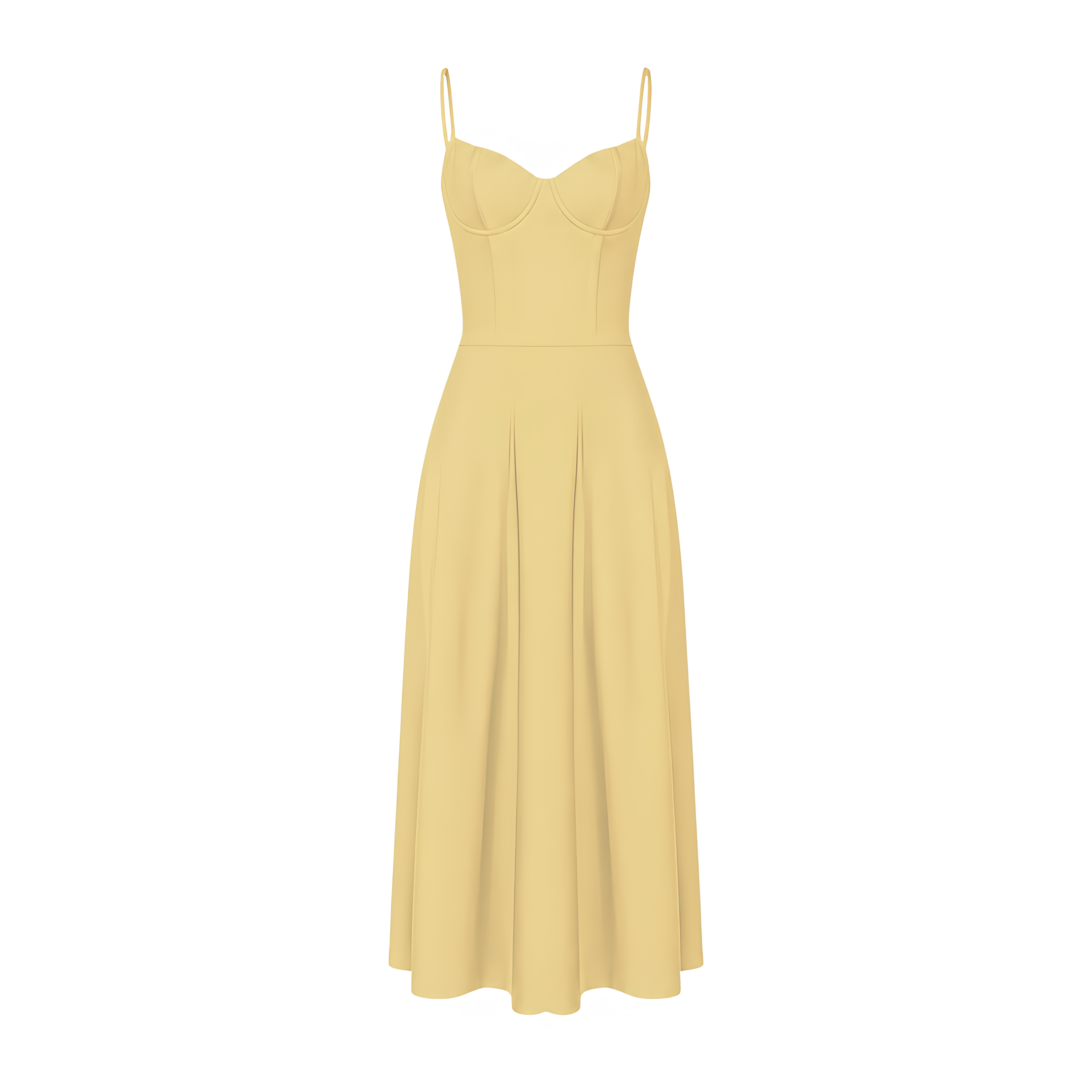 Corset Midi Dress Isolle