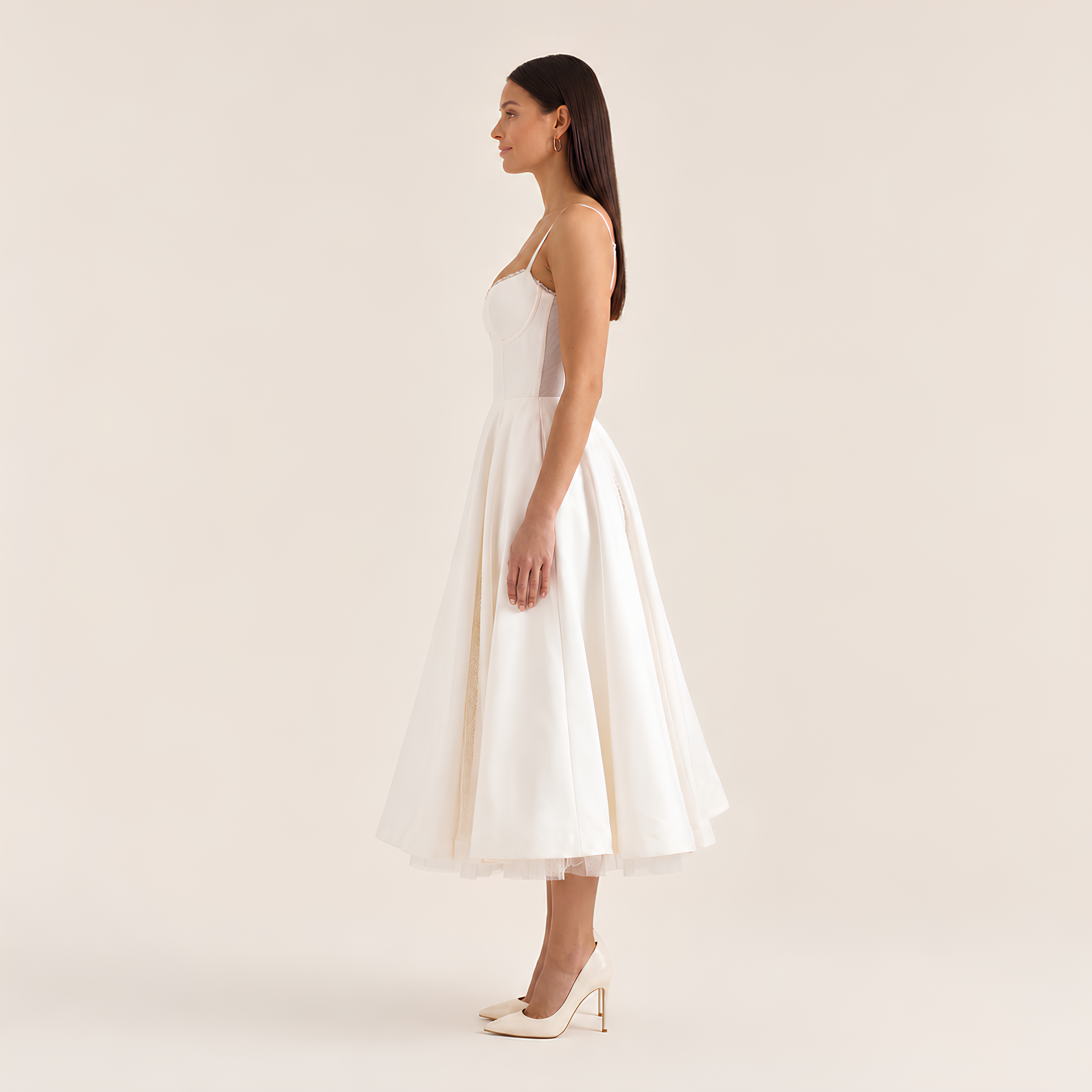 Corset Midi Dress Isolle