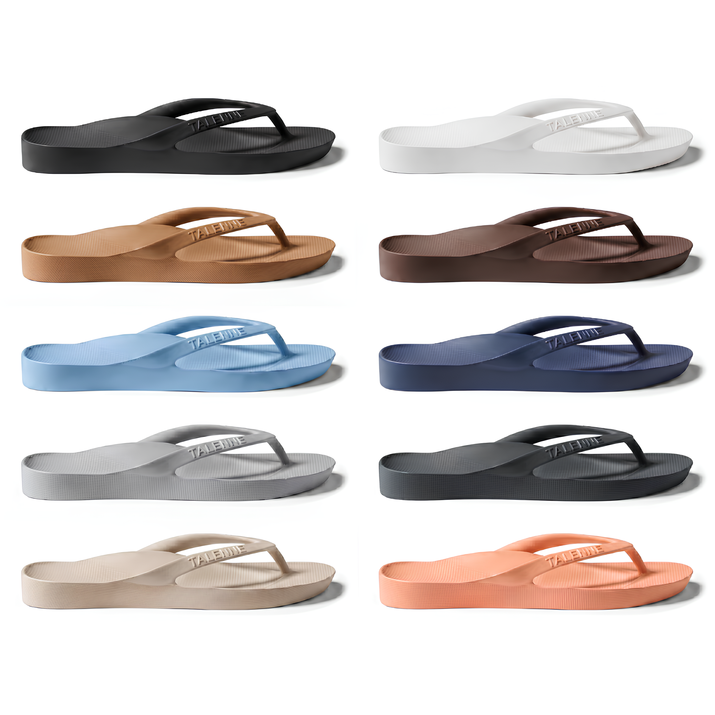 Ergonomic Cushioned Arch Support Flip Flops Comfortt