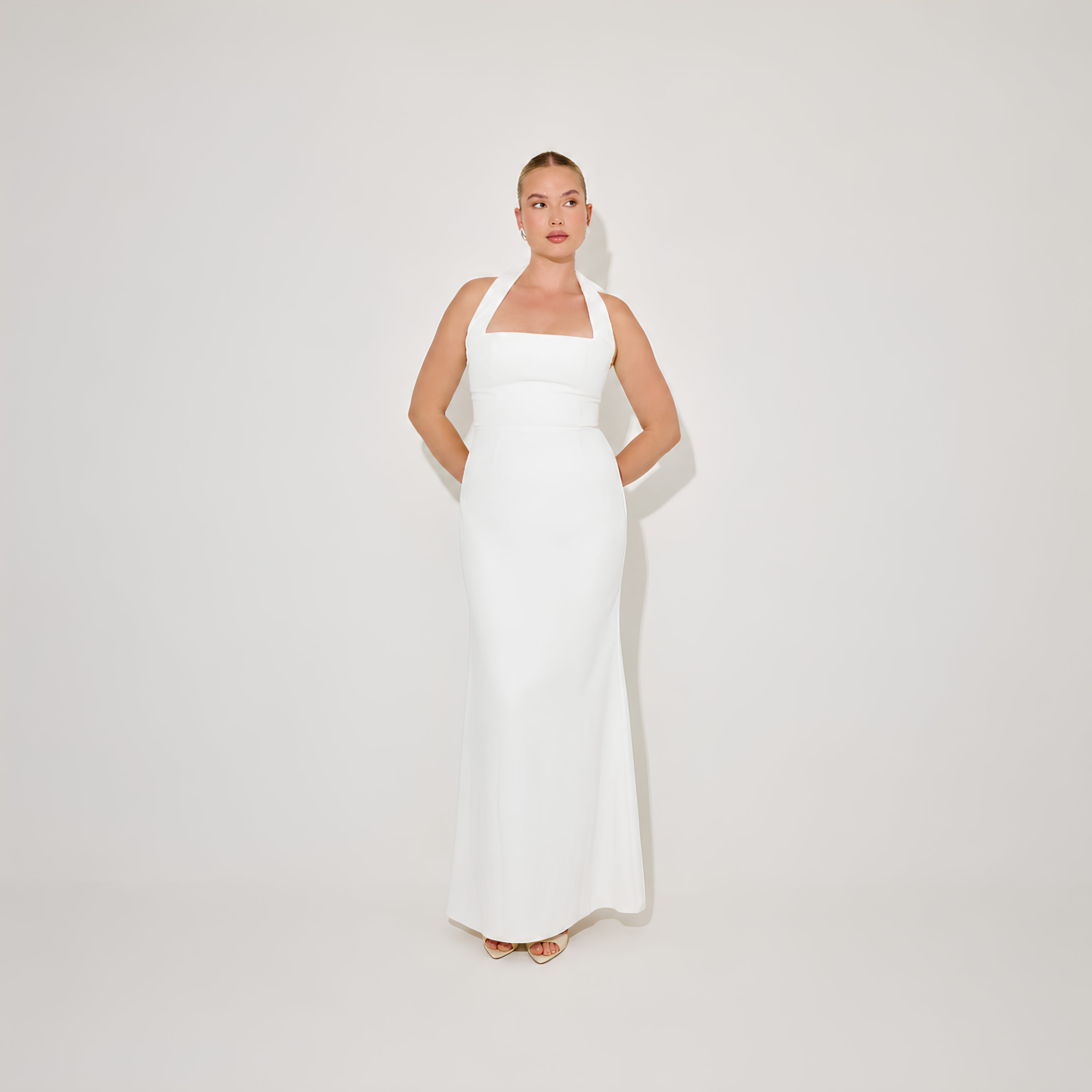 Halter Neck Maxi Dress Valle