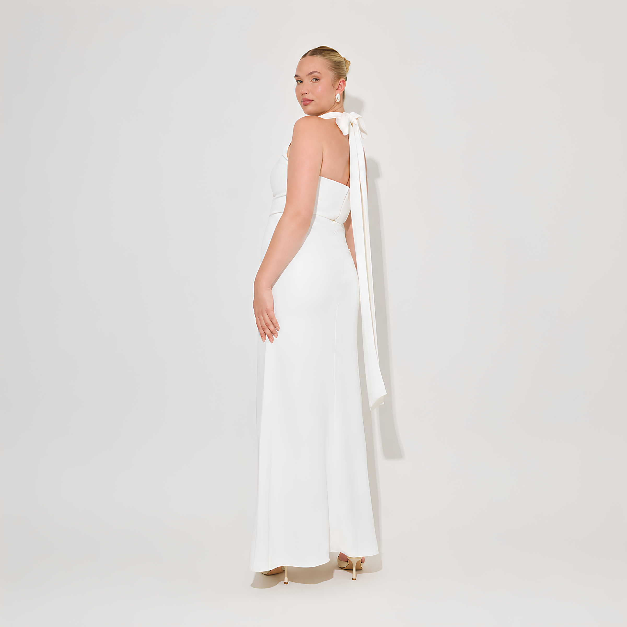 Halter Neck Maxi Dress Valle