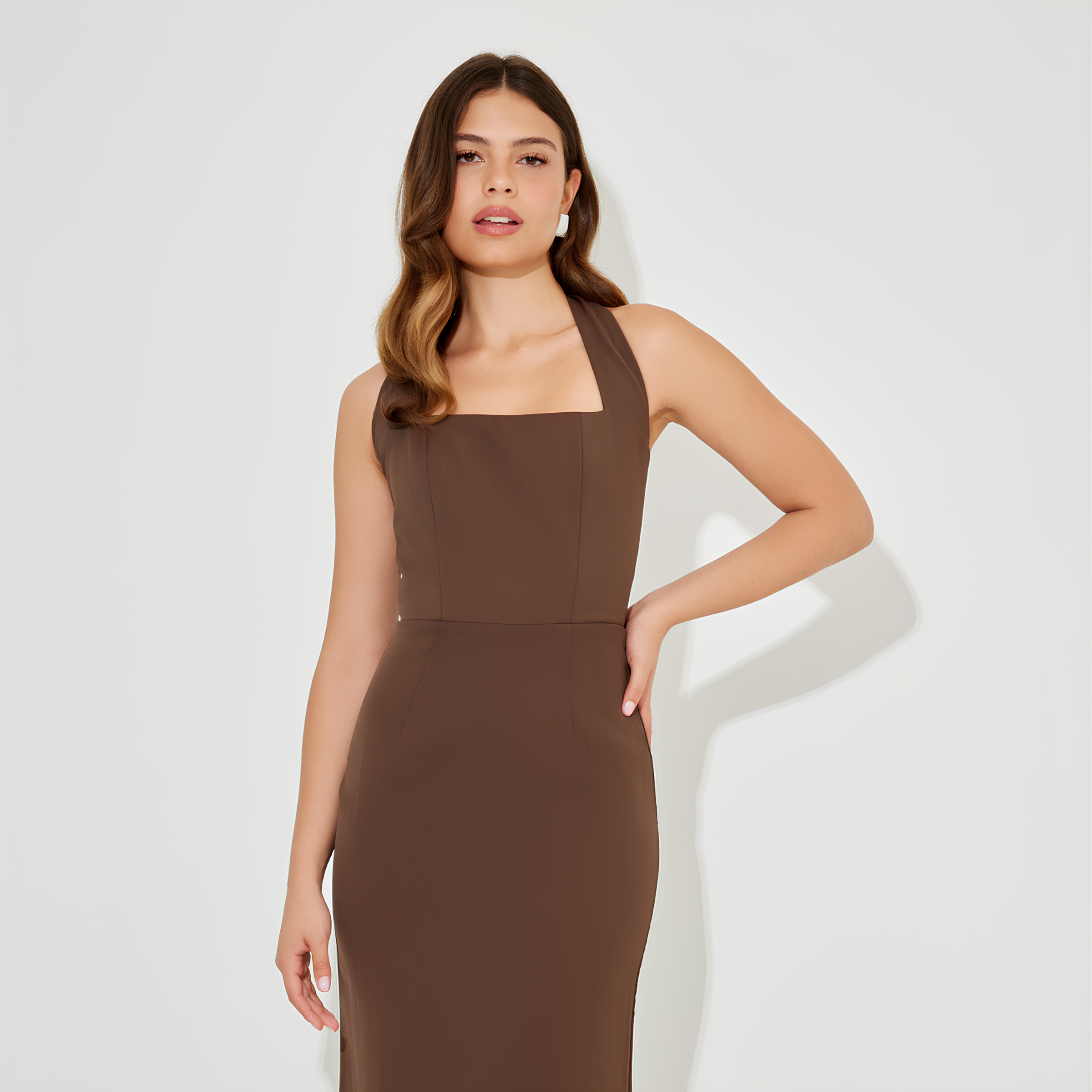 Halter Neck Maxi Dress Valle