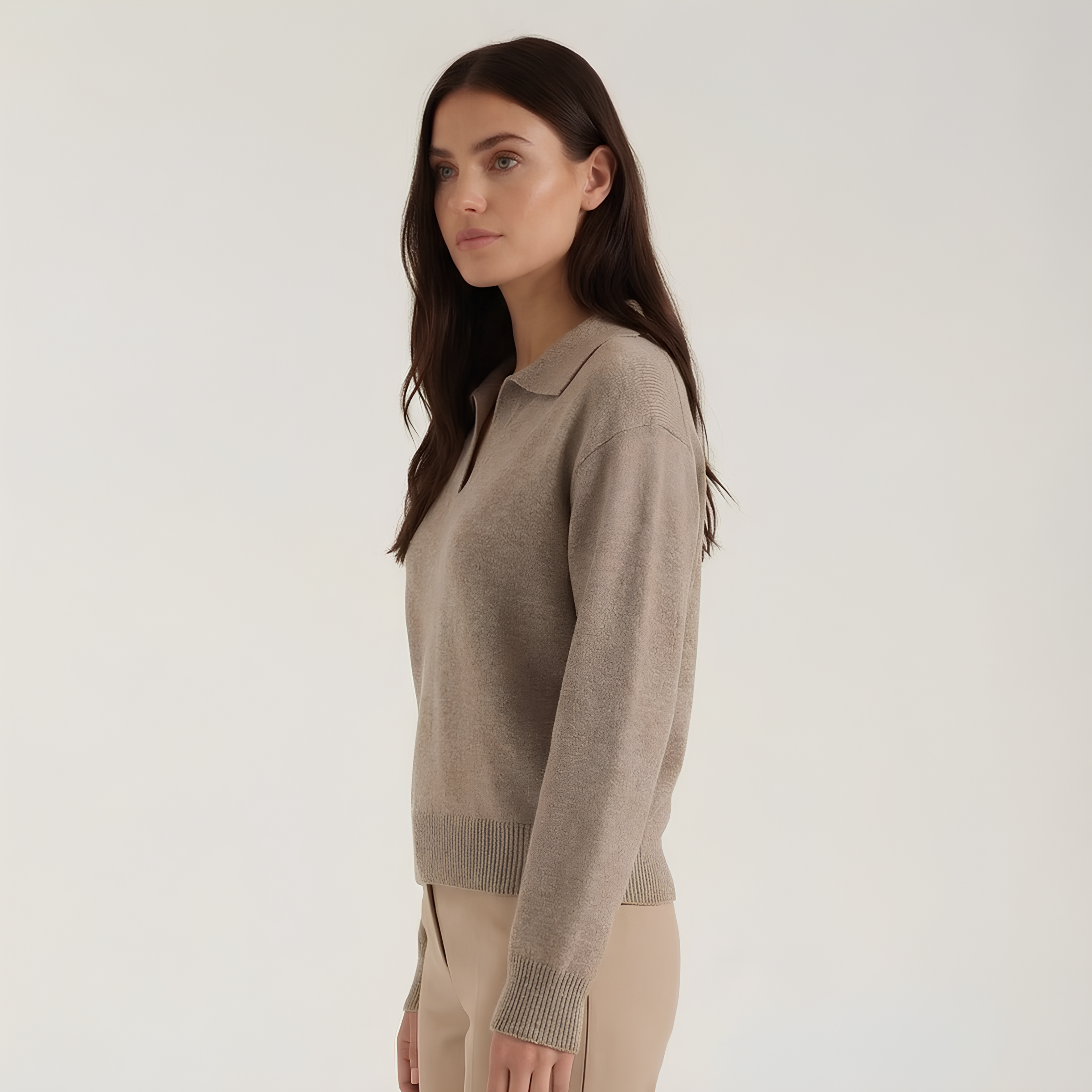 Margaret Polo Knit Sweater