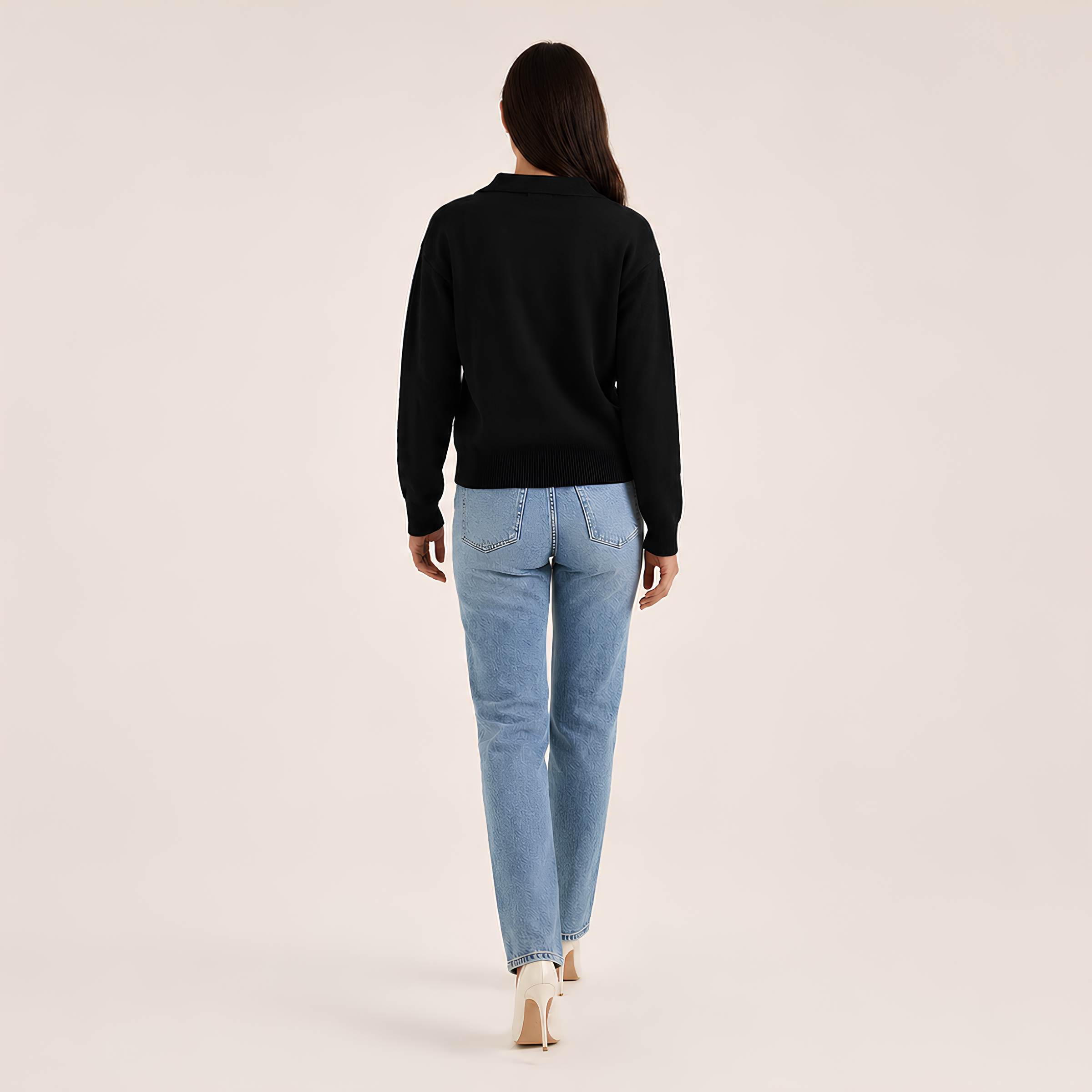 Margaret Polo Knit Sweater