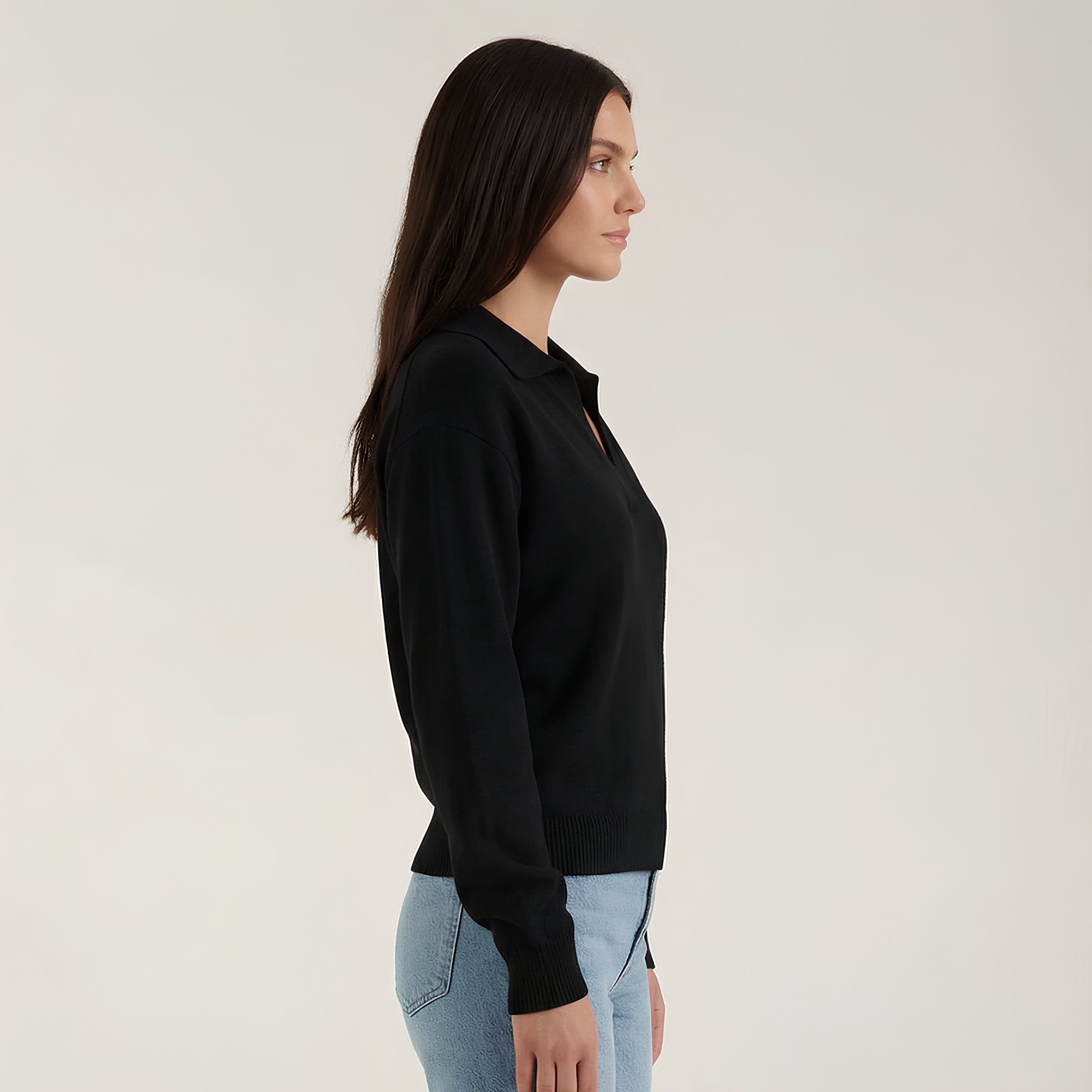 Margaret Polo Knit Sweater