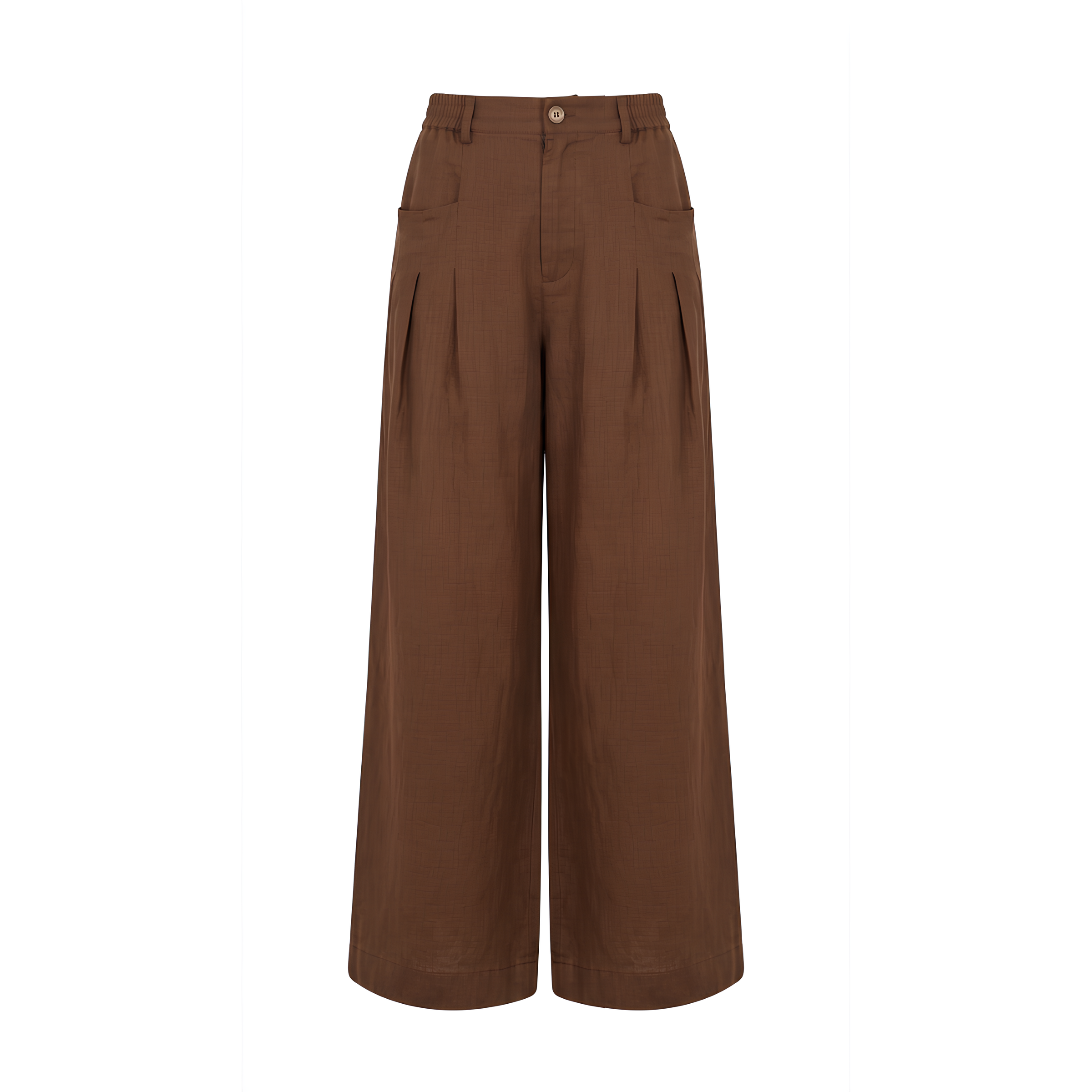 Vera Pleated Linen Trousers