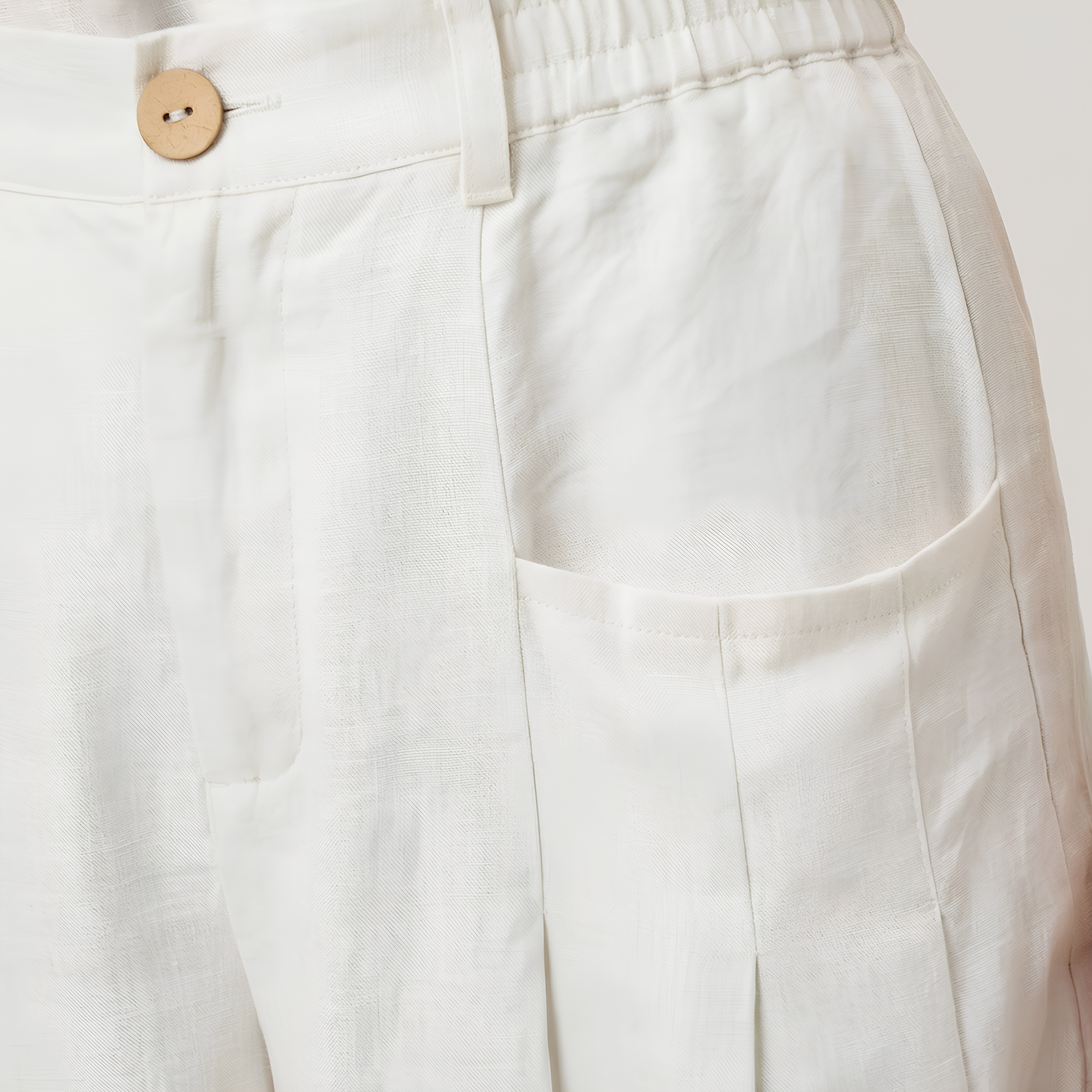Vera Pleated Linen Trousers